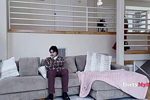 Blackmailing Russian stepmom Anna Kolba over dirty secrets