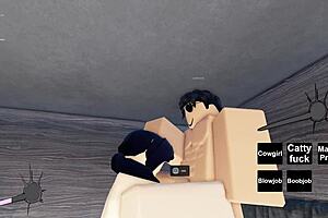 I fuckd that slutty roblox girl so hard