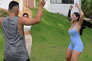 Workout Turns Into Steamy Sex With Tattooed Latina Dilan Clavijo in Part 1