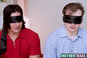 Wow! Step Moms Bang Virgin Step Sons in Foursome!