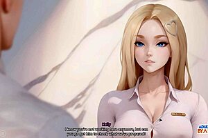 Sophie delivers blowjob in room service femdom group