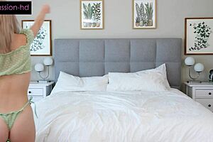 Big cock doggystyles Jaime Jett's tight pussy. Creampies the sexy slut.