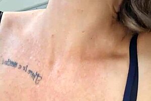 Ebony Teen Thief Offers Footjob and Pussy for Freedom