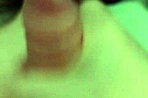 The gentle masturbation caressed by a big hand, bringing relaxation
