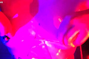 my colombian neighbor with small tits came over for a sexy movie night at home.