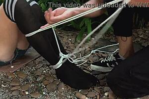 i got tangled up with that beautiful blonde in the park