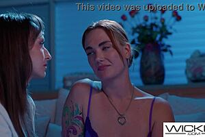 Wicked - Lexi Luna fulfills her fantasy of eating out her first hot redhead pussy.