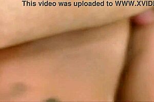 Husband fucks cousin bent over while wife shops, clit play and facial cumshot