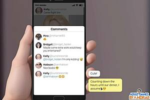 Sophie delivers blowjob in room service femdom group