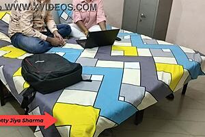 jiya sharma moans loud in hostel fuck with dirty talk