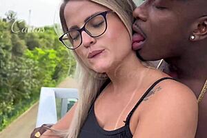 Beautiful blonde girl, horny fun, intense passion