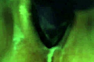 Dildo slides into gooey creampie pussy for intense orgasm.