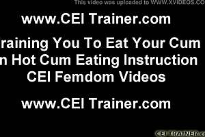 Do As I Command And Eat Your Own Cum