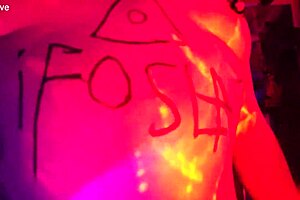 my colombian neighbor with small tits came over for a sexy movie night at home.