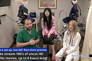 Yo, check Dr. Tampa with intern Alexandria Wu backstage in wild action! 😜