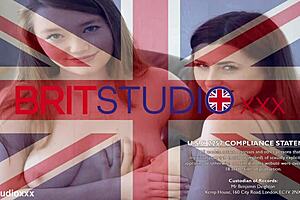 A young British girl, Lana Harding, gets fucked hard