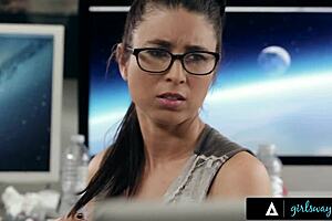 girlsway ai milf celeste star dominates in part 1 😈