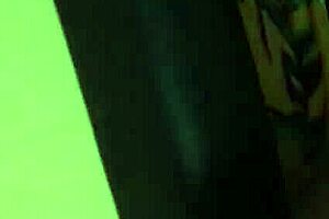 Muscular black guy gives quickie with screaming orgasm