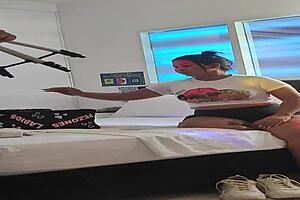 Mature woman cheats with young step-nephew