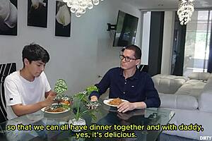 A man makes a deal with stepson, securing discretion