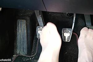 The guy pumped his dick in Birkenstocks, a wild fetish twist