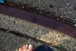 dirty calloused soles