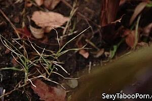 Inked MILF rides and sucks cock of her stepson in forbidden scene