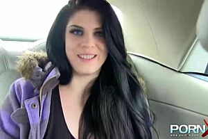 PornoXn Picks Up Lucia Love For Public Pissing