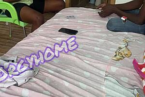 Game Of Sex With Juicy Ebony Housewife And Her Shaved Pussy