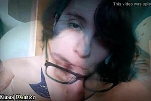 kiwwi devours cum in this blowjob compilation