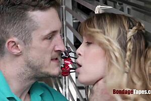 i’m so ashamed, punished as a stealing blonde teen 18+ in garage - Anastasia Knight