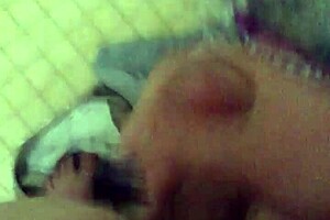 Pre-Shower Jerk Off Session In The Bathing Area