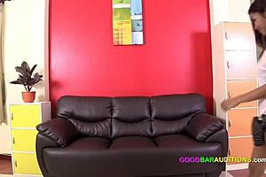 Thai Girl's Massive Boobs Steal Show In Bangkok Casting