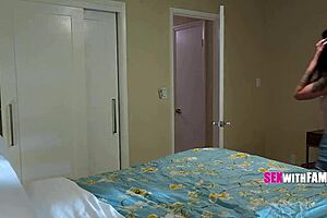 Caught taking pictures of his step sisters feet