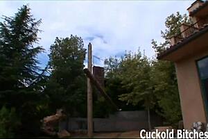 You are going to watch while I get fucked, enjoy the show!