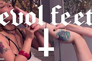 Blonde Goddess Demands Toe Licking