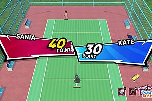 Kim Bridge joins Sania for intense threesome action