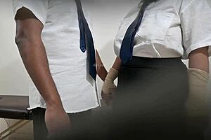 School students cheat with sex in college classroom