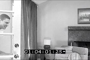 Paulina James Sucks Two Monster Cocks in Lingerie