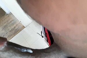 Quicky in the Kitchen Turns Steamy. Big Tits Babe Takes Charge!