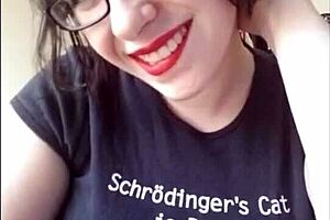 Anal slut takes instructions from mistress in a nonnude session.