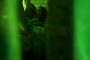 my first time with this teen amateur, close up view