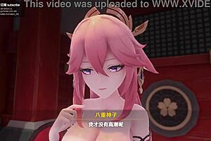 Young Teen Takes Big Cock in Hentai Scene