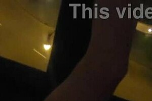 Watch me masturbate in public by the hotel window?