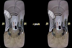 Chrissy Fox Explores Virtual Reality With Blonde European Charm