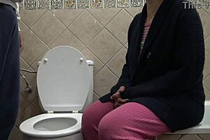 Oh my! Stepmother gets off watching stepson piss!