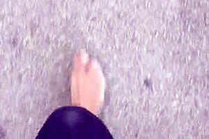 dirty calloused soles