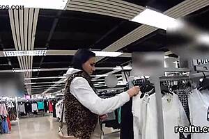 Luscious Czech Chick Feels Seduced in the Mall and Plowed Passionately in POV