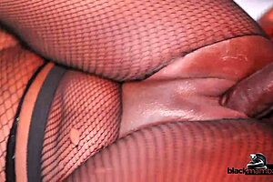 Young stripper, attenuated, gets screwed by huge black cock