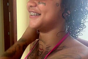 friend won't lend hot girlfriend, but this elastic teen babe does wild things outdoors